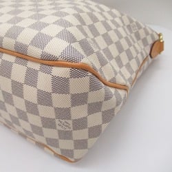 Louis Vuitton LOUIS VUITTON Delightful MM Shoulder Bag Coated Canvas Damier Azur Women's Ivory N41448