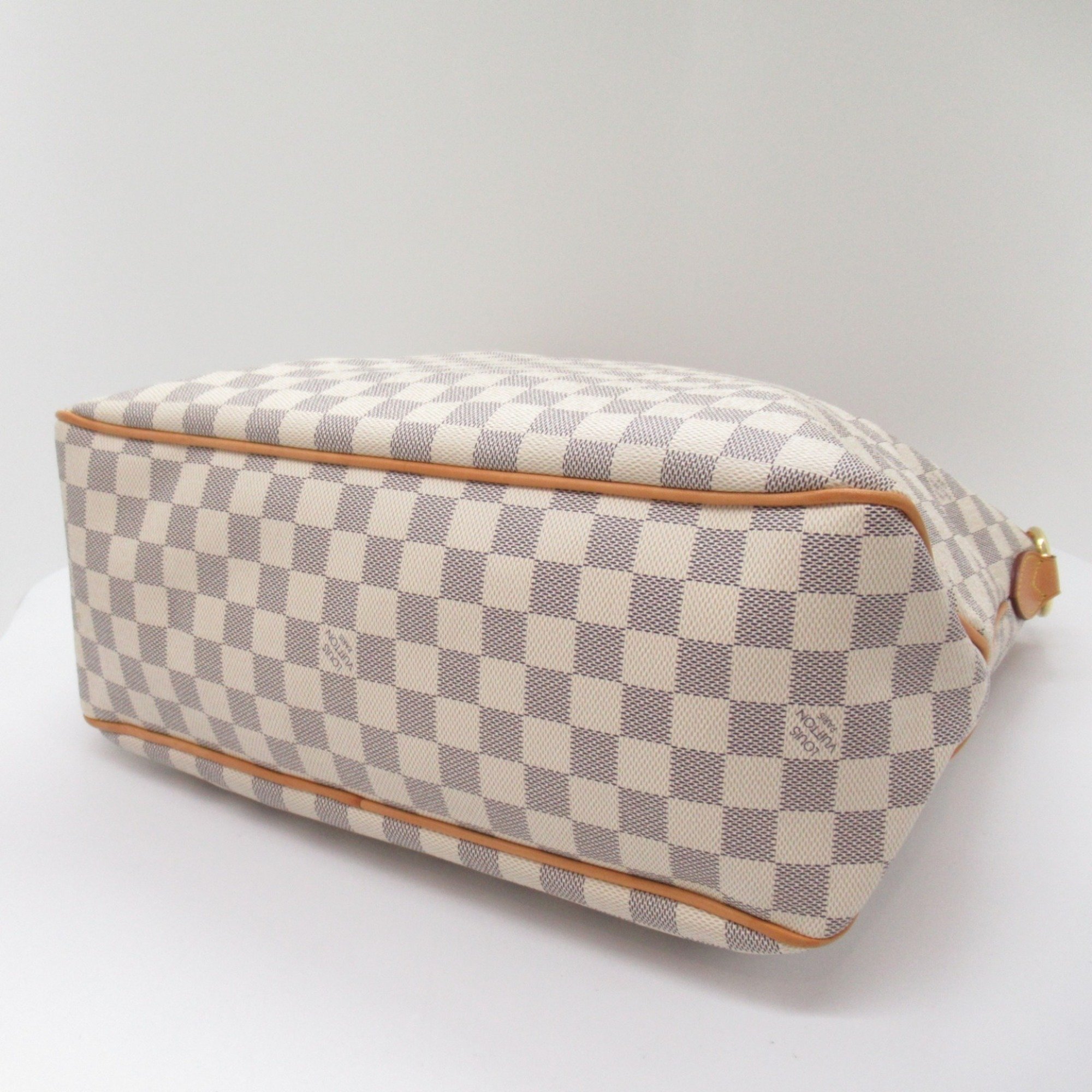 Louis Vuitton LOUIS VUITTON Delightful MM Shoulder Bag Coated Canvas Damier Azur Women's Ivory N41448