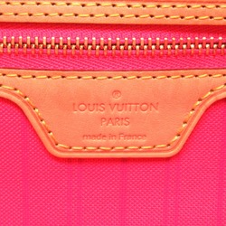 Louis Vuitton LOUIS VUITTON Delightful MM Shoulder Bag Coated Canvas Damier Azur Women's Ivory N41448