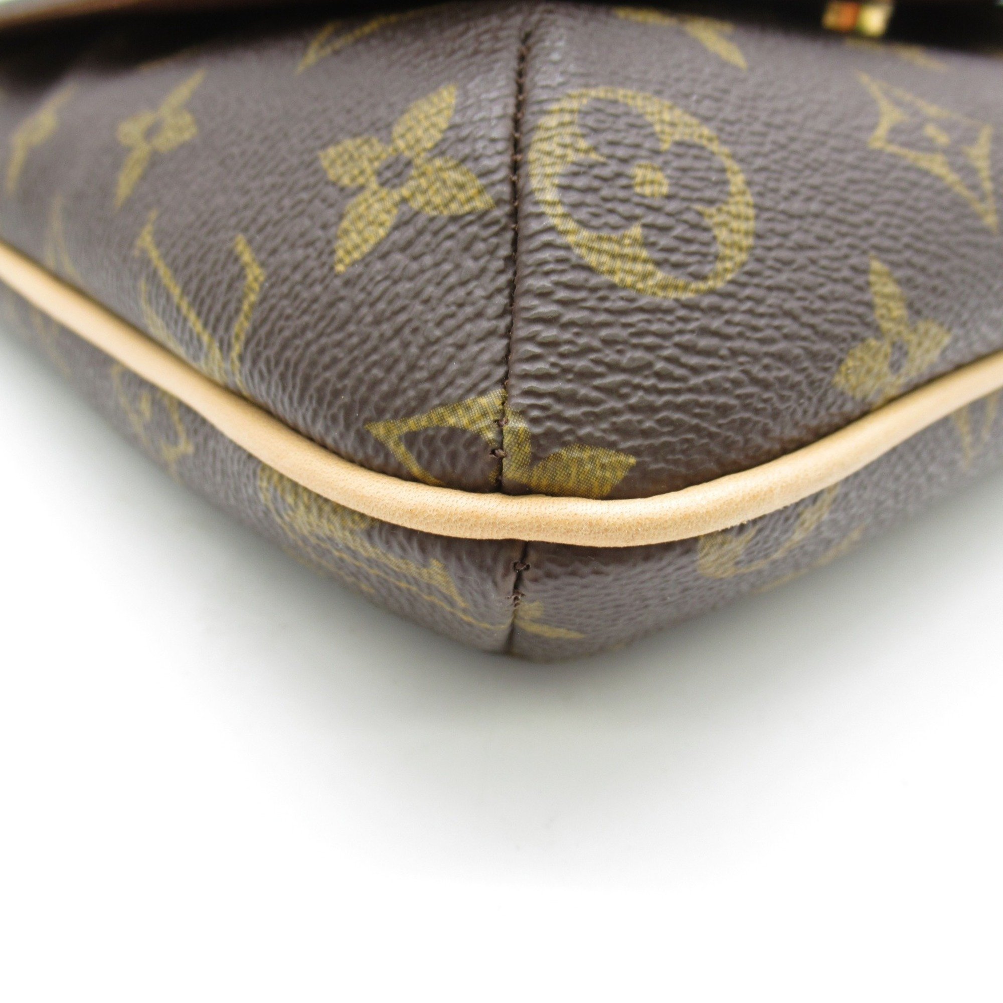 Louis Vuitton Musette Salsa Short Shoulder Bag, Coated Canvas, Monogram, Women's, Brown, M51258