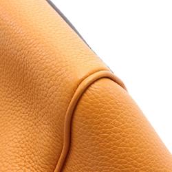 LOUIS VUITTON Mila PM Saffron Handbag Bag Leather Women's Orange M55026