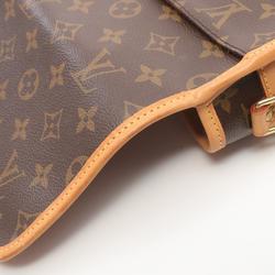 Louis Vuitton LOUIS VUITTON Sologne Monogram Shoulder Bag Coated Canvas Leather Women's Brown M42250