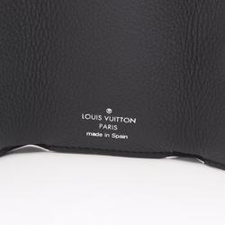 Louis Vuitton LOUIS VUITTON Portefeuille Lock Tri-fold Wallet Leather Women's Black M63921