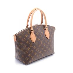 Louis Vuitton LOUIS VUITTON Boetie NM PM Monogram Handbag Bag Coated Canvas Leather Women's Brown M45986