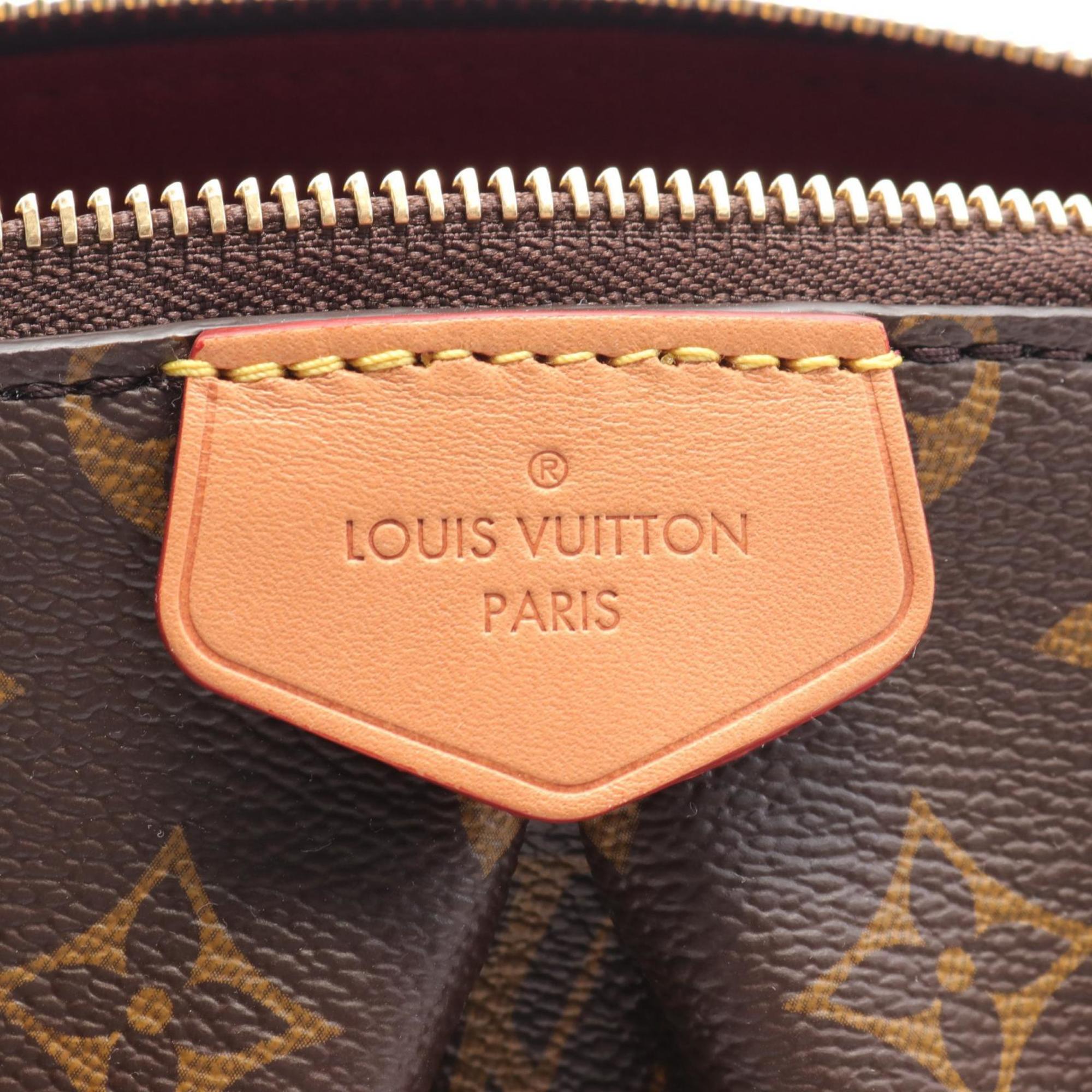 Louis Vuitton LOUIS VUITTON Boetie NM PM Monogram Handbag Bag Coated Canvas Leather Women's Brown M45986