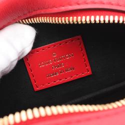 Louis Vuitton LOUIS VUITTON Boite Chapeau Souple Monogram Vernis Rouge Shoulder Bag Leather Women's Red M90498