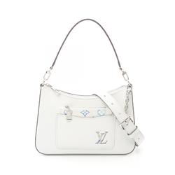 LOUIS VUITTON Marel Handbag Bag Leather Epi Women's White M25312