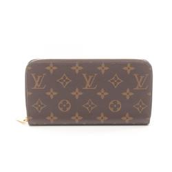 Louis Vuitton LOUIS VUITTON Zippy Wallet Round Long Coated Canvas Monogram Men's Women's Brown M42616