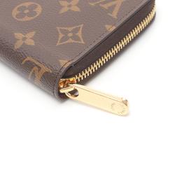 Louis Vuitton LOUIS VUITTON Zippy Wallet Round Long Coated Canvas Monogram Men's Women's Brown M42616