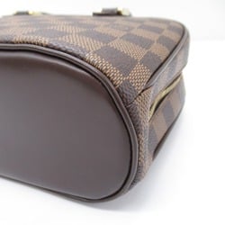 Louis Vuitton LOUIS VUITTON Saria Handbag Bag Coated Canvas Damier Women's Brown N51286