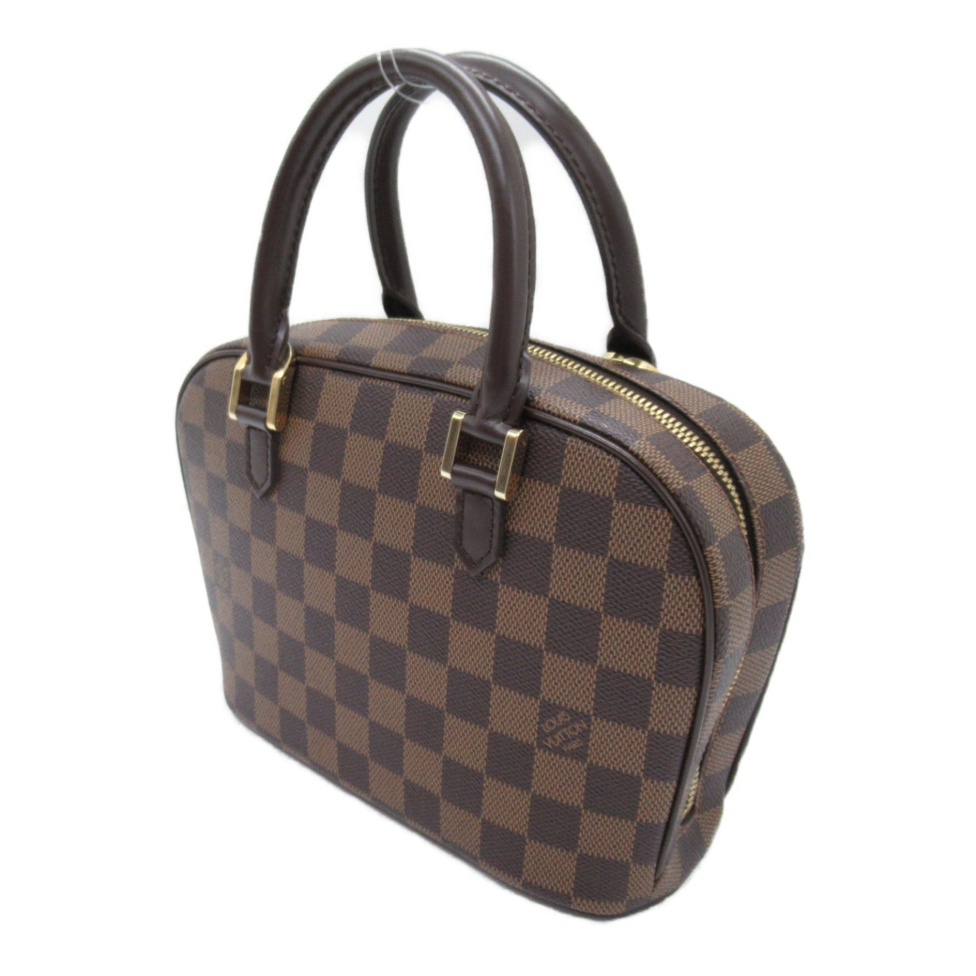 Louis Vuitton LOUIS VUITTON Saria Handbag Bag Coated Canvas Damier Women's Brown N51286