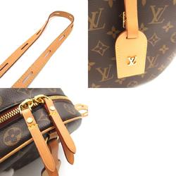 Louis Vuitton LOUIS VUITTON Boite Chapeau Souple MM Shoulder Bag Coated Canvas Monogram Women's Brown M45647