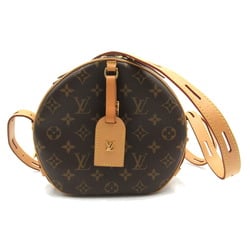 Louis Vuitton LOUIS VUITTON Boite Chapeau Souple MM Shoulder Bag Coated Canvas Monogram Women's Brown M45647