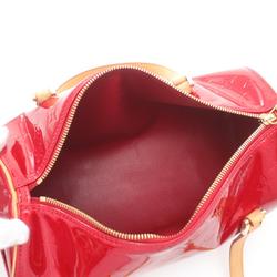 Louis Vuitton Bedford Monogram Vernis Pomme d'Amour Handbag Bag Leather Women's Red M91986