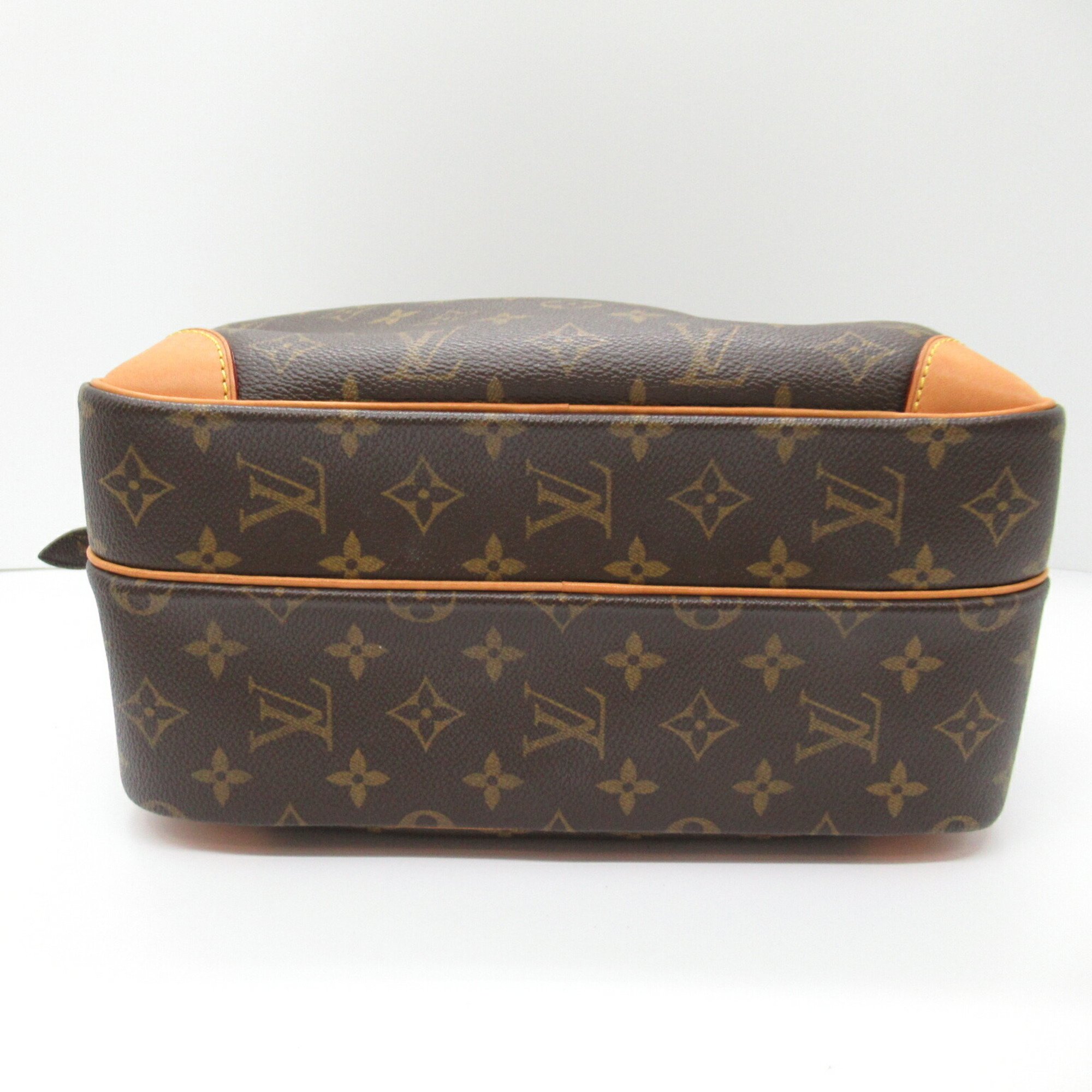 Louis Vuitton Nile Shoulder Bag, Coated Canvas, Monogram, Men's, Brown, M45244