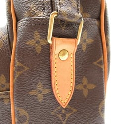 Louis Vuitton Nile Shoulder Bag, Coated Canvas, Monogram, Men's, Brown, M45244