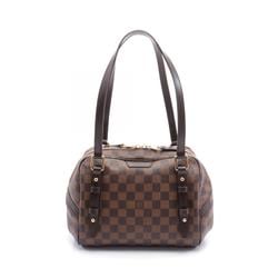 Louis Vuitton LOUIS VUITTON Rivington PM Shoulder Bag Coated Canvas Leather Damier Women's Brown N41157