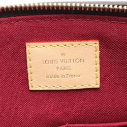 LOUIS VUITTON Petit Pale PM Handbag Bag Coated Canvas Leather Monogram Women's Brown M45900