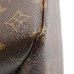 LOUIS VUITTON Petit Pale PM Handbag Bag Coated Canvas Leather Monogram Women's Brown M45900