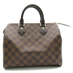 Louis Vuitton Speedy 25 Handbag, Bag, Coated Canvas, Damier, Women's, Brown, N41365