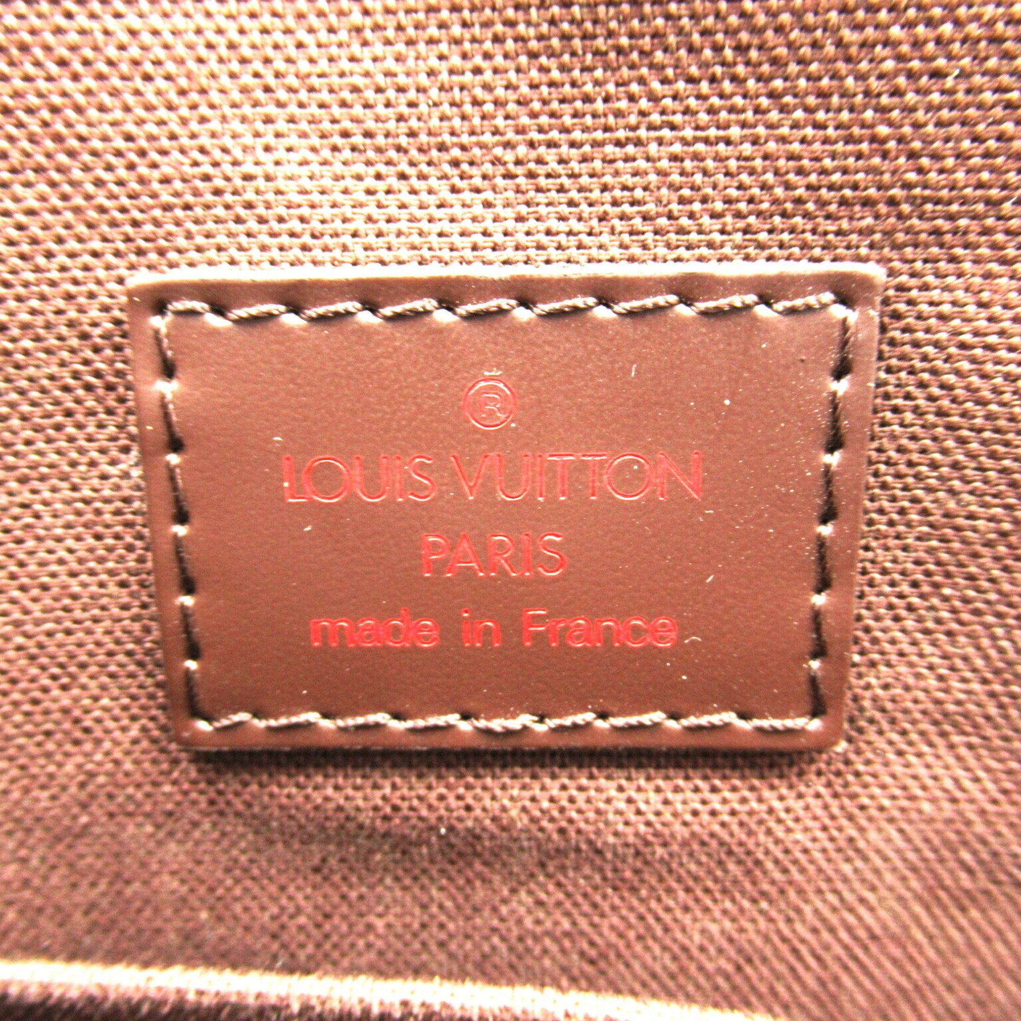 Louis Vuitton LOUIS VUITTON Reporter Melville Shoulder Bag Coated Canvas Damier Men's Women's Brown N51126