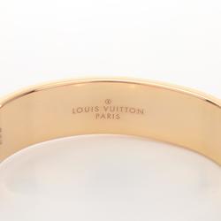 LOUIS VUITTON Bracelet Confidential Bangle GP (Gold Plated) Stainless Steel Women's Gold Silver Pink M63133