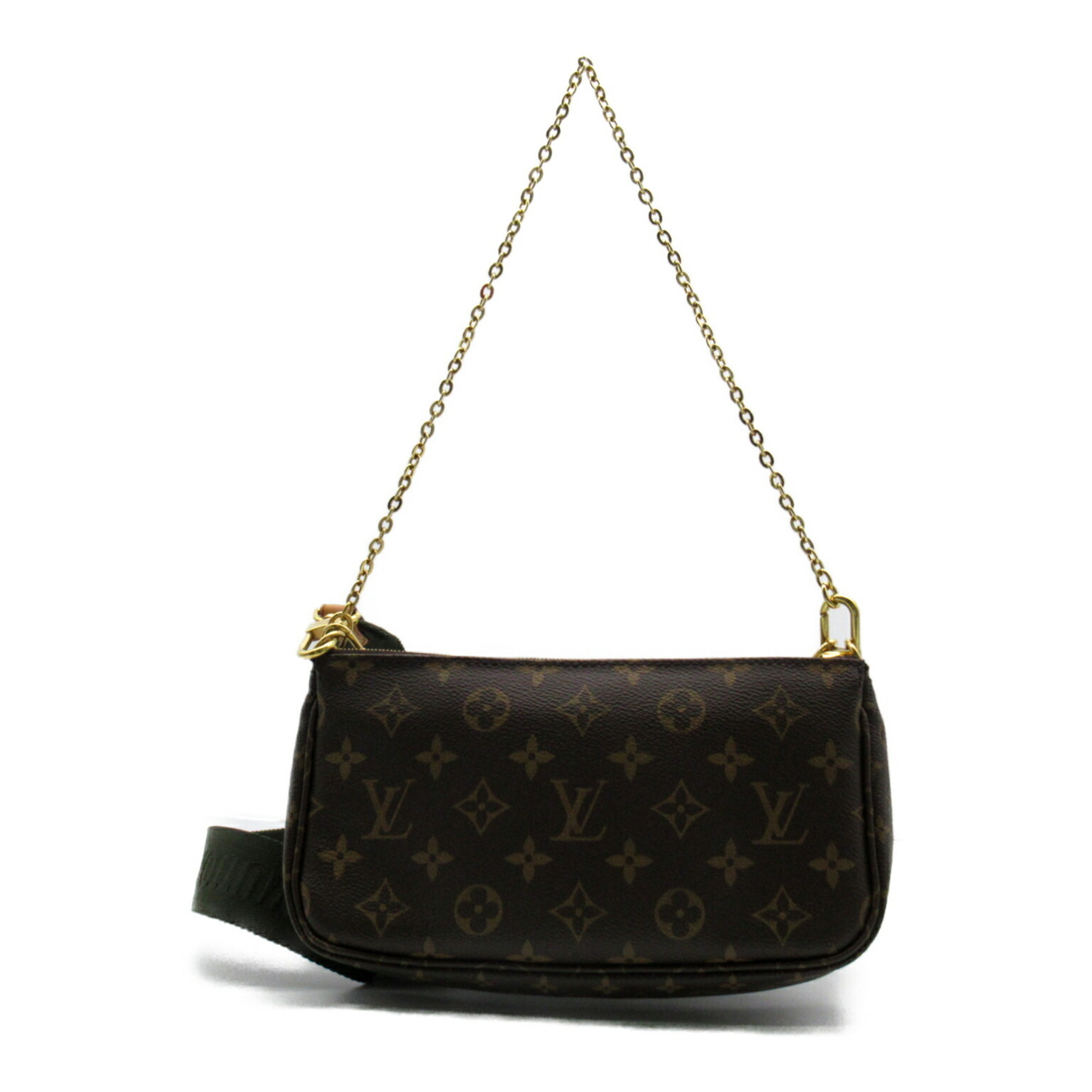 Louis Vuitton LOUIS VUITTON Multi Pochette Accessory Pouch Bag Coated Canvas Monogram Women's Brown M44813