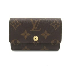 Louis Vuitton LOUIS VUITTON Multicle 6 Key Case Coated Canvas Monogram Men's Women's Brown M62630