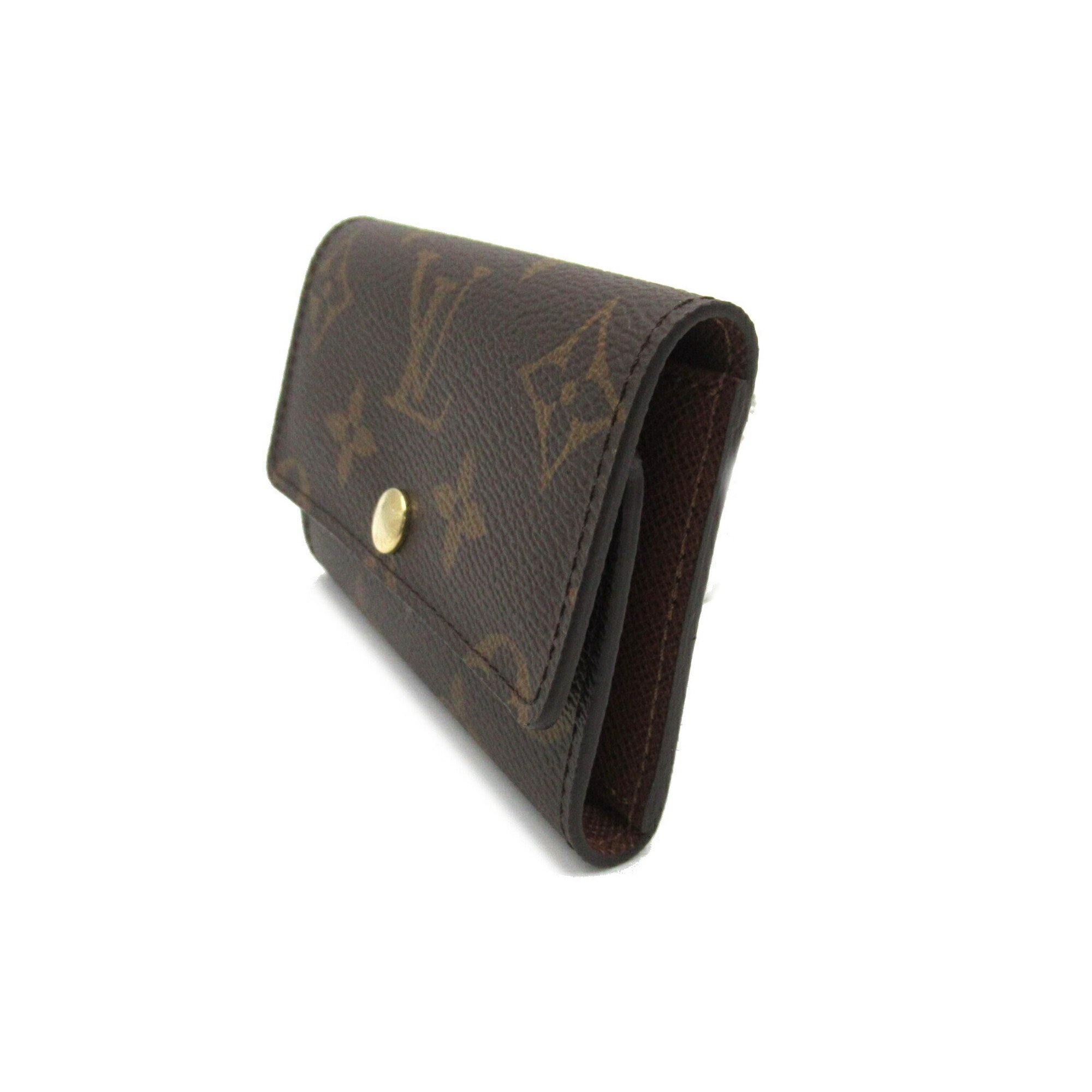 Louis Vuitton LOUIS VUITTON Multicle 6 Key Case Coated Canvas Monogram Men's Women's Brown M62630