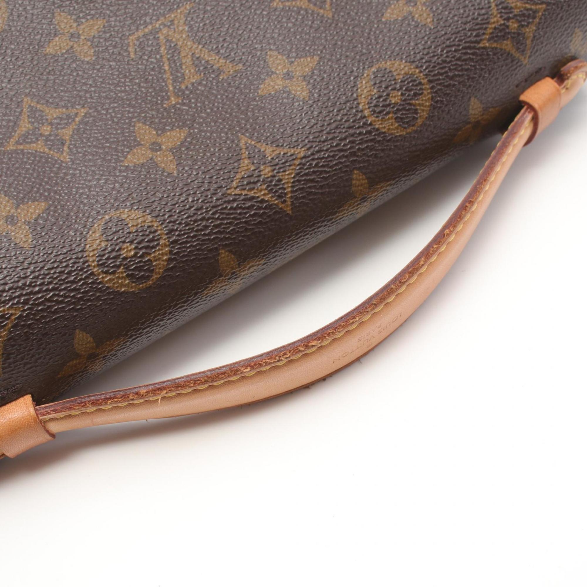 Louis Vuitton Metis MM Pochette Handbag, Coated Canvas, Leather, Monogram, Women's, Brown, M44875