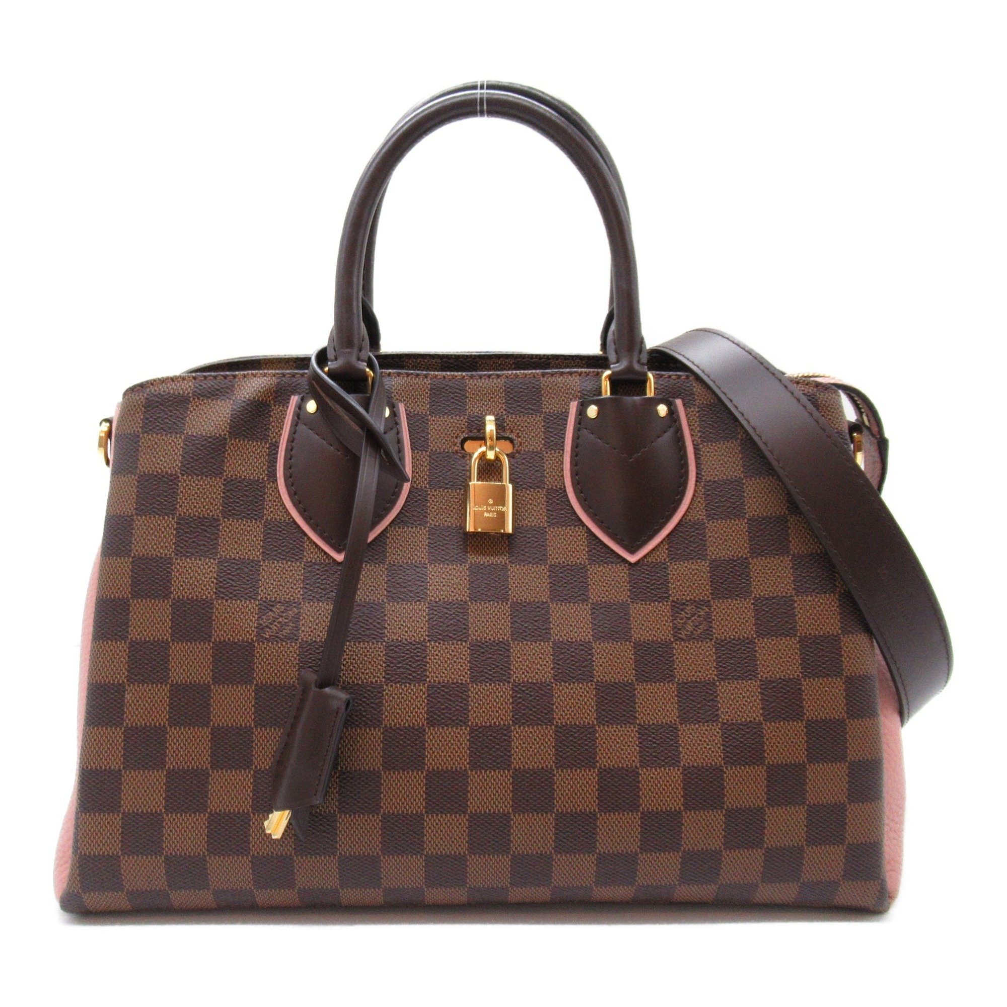 Louis Vuitton Normandy 2-way shoulder bag, coated canvas, Damier, women's, brown, N41488