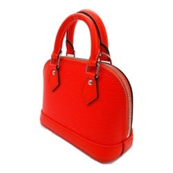 Louis Vuitton Nano Alma 2-way shoulder bag, leather, Epi, ladies, orange, Orange Minnesota M82404