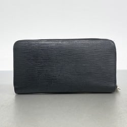 Louis Vuitton Long Wallet Epi Zippy M61857 Noir Men's Women's