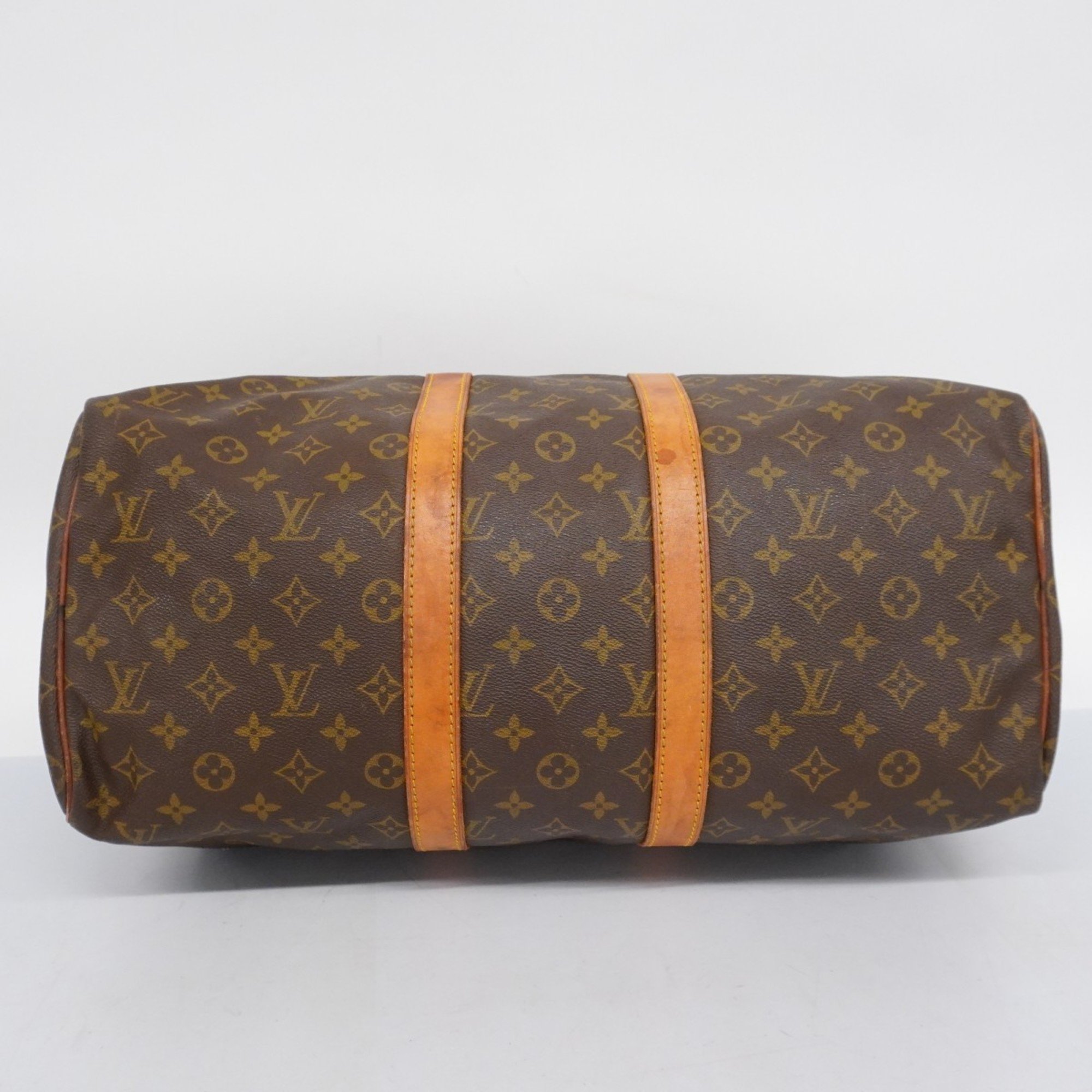 Louis Vuitton Boston Bag Monogram Keepall 45 M41428 Brown Men's Women's