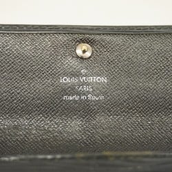 Louis Vuitton Long Wallet Epi Portefeuille Sarah M63742 Noir Ladies