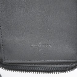 Louis Vuitton Long Wallet Monogram Empreinte Zippy Vertical M62902 Noir Men's