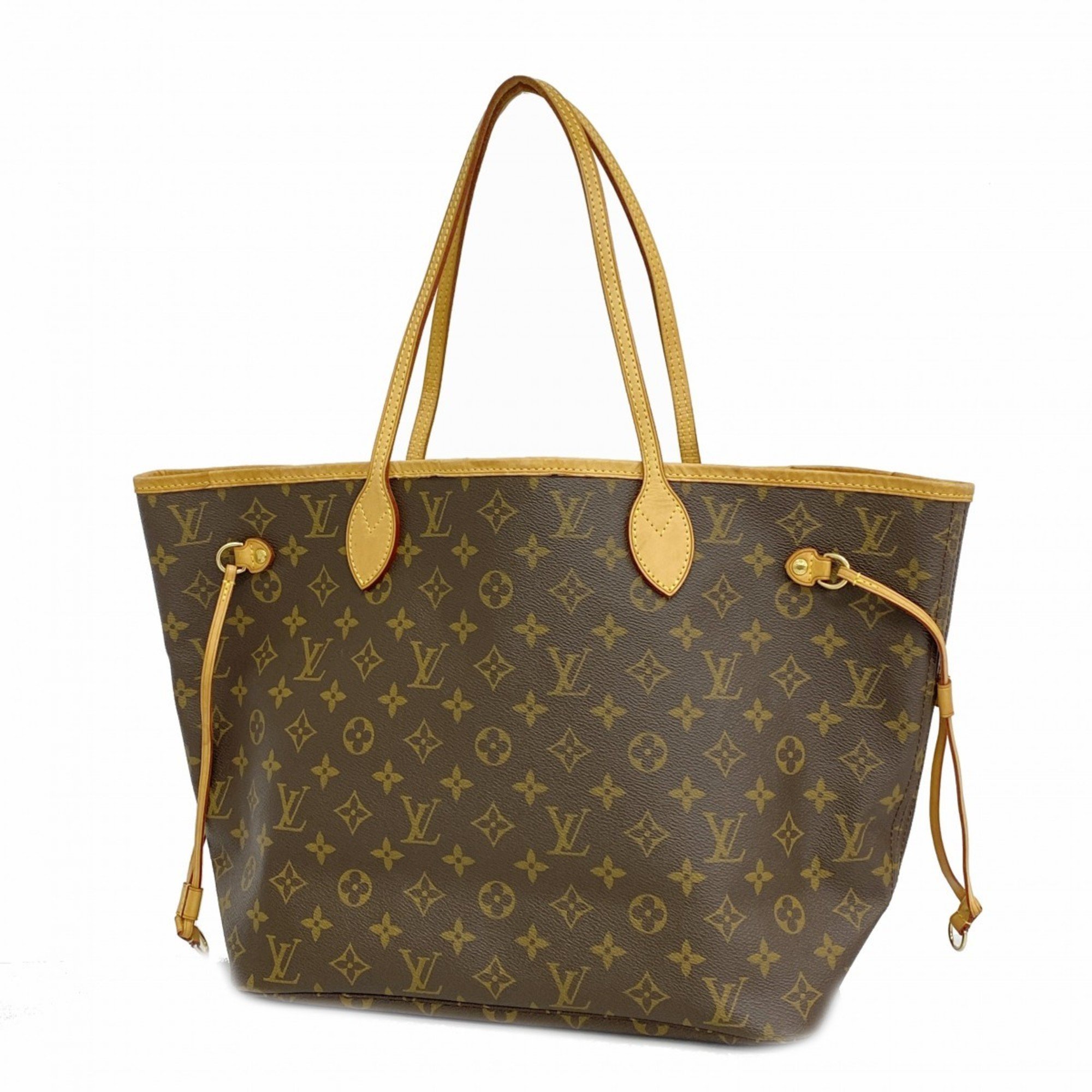 Louis Vuitton Tote Bag Monogram Neverfull MM M40156 Brown Women's