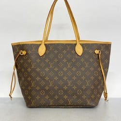 Louis Vuitton Tote Bag Monogram Neverfull MM M40156 Brown Women's