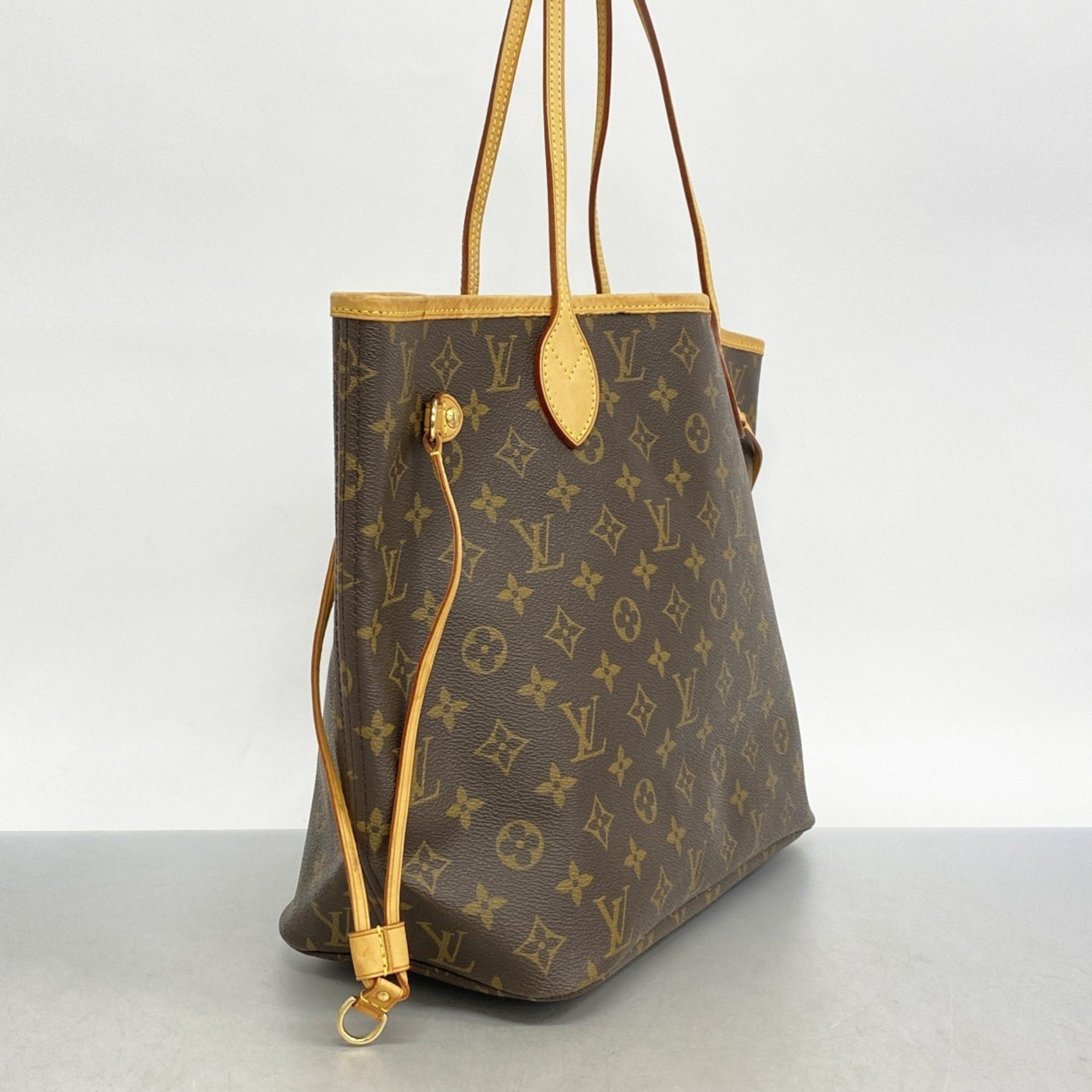 Louis Vuitton Tote Bag Monogram Neverfull MM M40156 Brown Women's