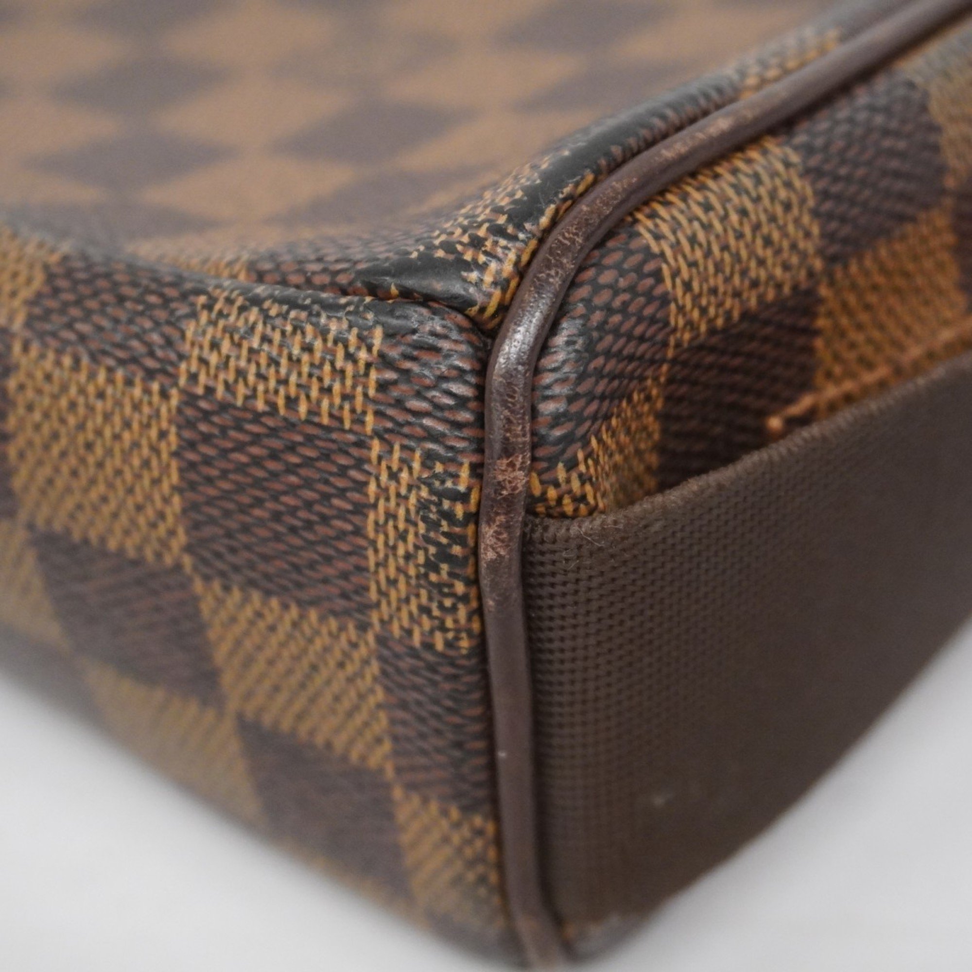 Louis Vuitton Shoulder Bag Damier Olaf PM N41442 Brown Women's