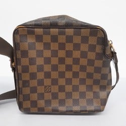 Louis Vuitton Shoulder Bag Damier Olaf PM N41442 Brown Women's