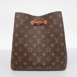 Louis Vuitton Shoulder Bag Monogram NeoNoe M44021 Brown Coquelicot Ladies