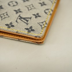 Louis Vuitton Notebook Cover Monogram Agenda PM R20910 Blue Ladies