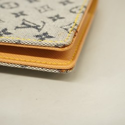 Louis Vuitton Notebook Cover Monogram Agenda PM R20910 Blue Ladies