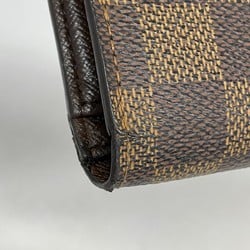 Louis Vuitton Wallet Damier Portefeuille Vienne N61674 Ebene Ladies