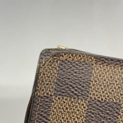 Louis Vuitton Wallet Damier Portefeuille Vienne N61674 Ebene Ladies