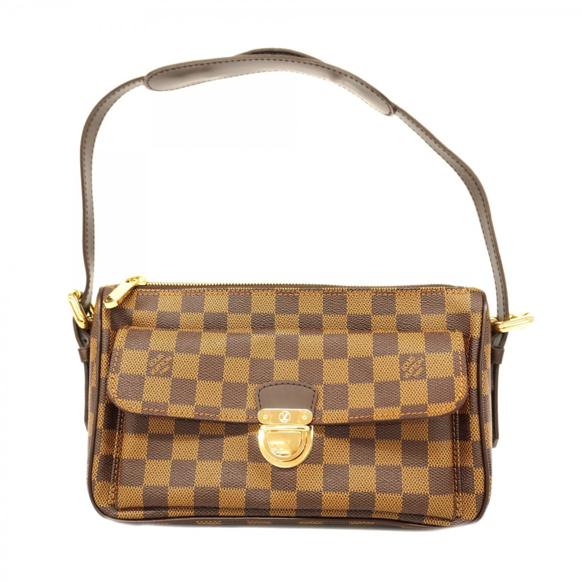 Louis Vuitton Shoulder Bag Damier Ravello GM N60006 Brown Ladies