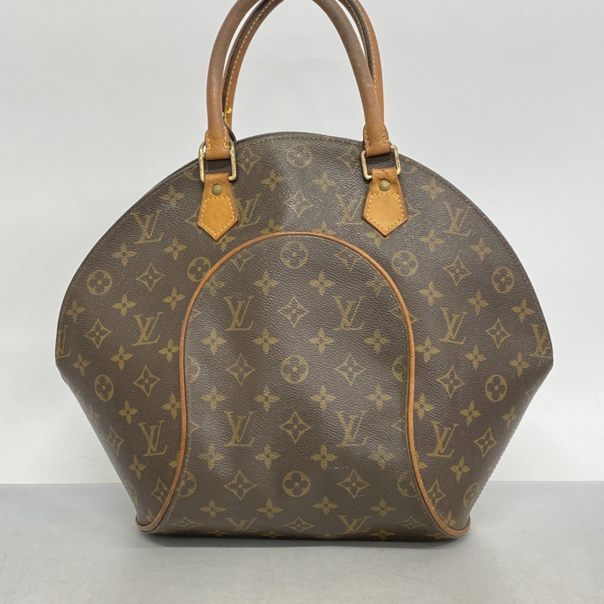 Louis Vuitton Handbag Monogram Ellipse MM M51126 Brown Ladies