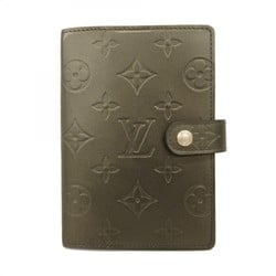 Louis Vuitton Notebook Cover Monogram Matte Agenda PM R20936 Grey Men's Women's