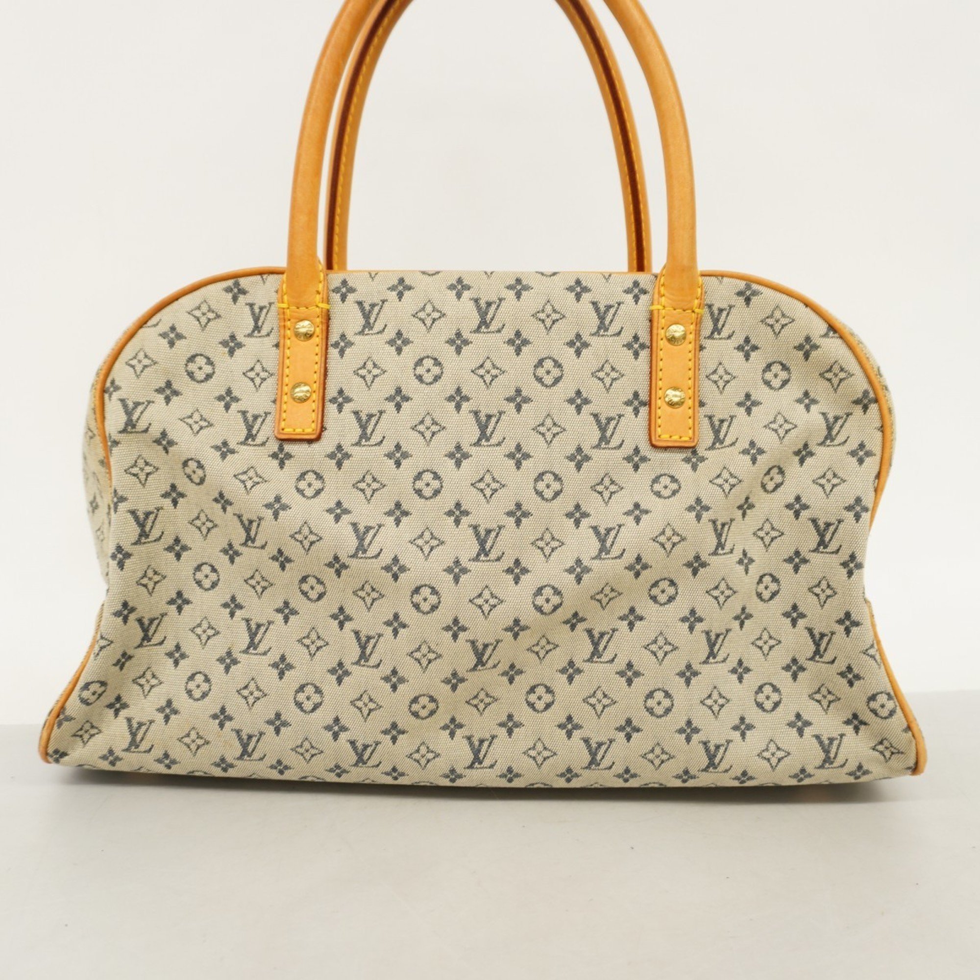 Louis Vuitton Handbag Monogram Marie M92003 Blue Ladies